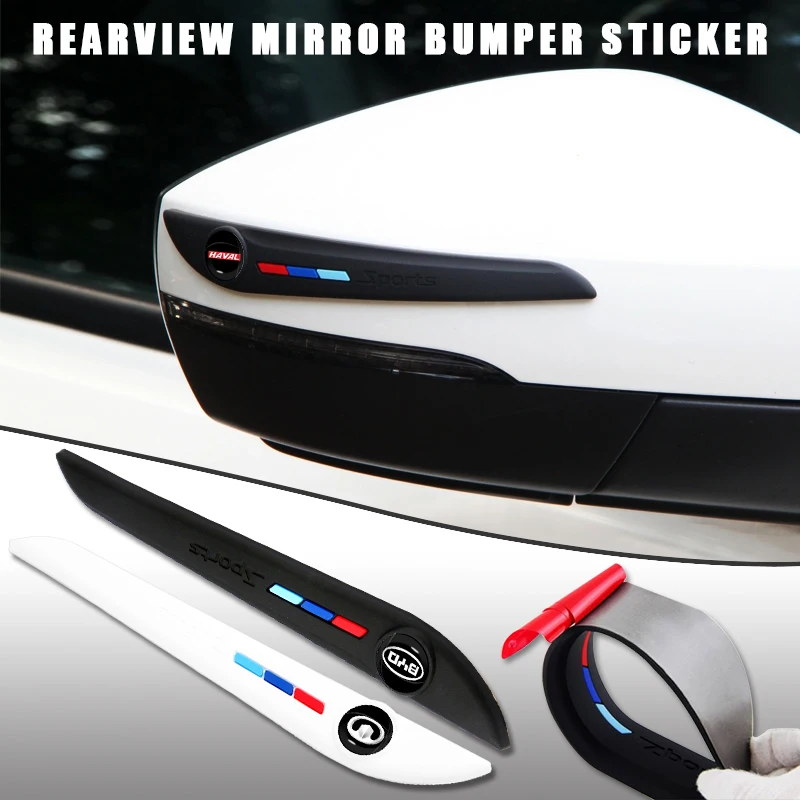 

Автомобильное зеркало заднего вида, защитная наклейка против столкновений для BYD F3 S6 F0 Tang I3 S7 G3 E5 E2 E1 E3 E9 D1 S8 L3 M6, аксессуары для песен