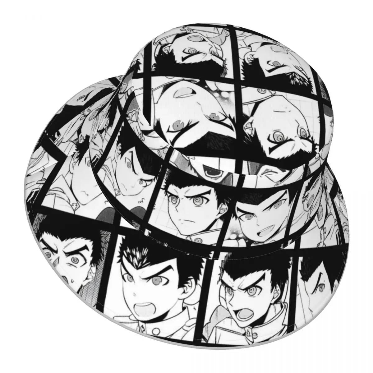 Danganronpa,Ishimaru Manga Collection reflective Bucket Hat Men Women Bucket Hat Outdoor Sunscreen Beach Hat  Fishing Cap