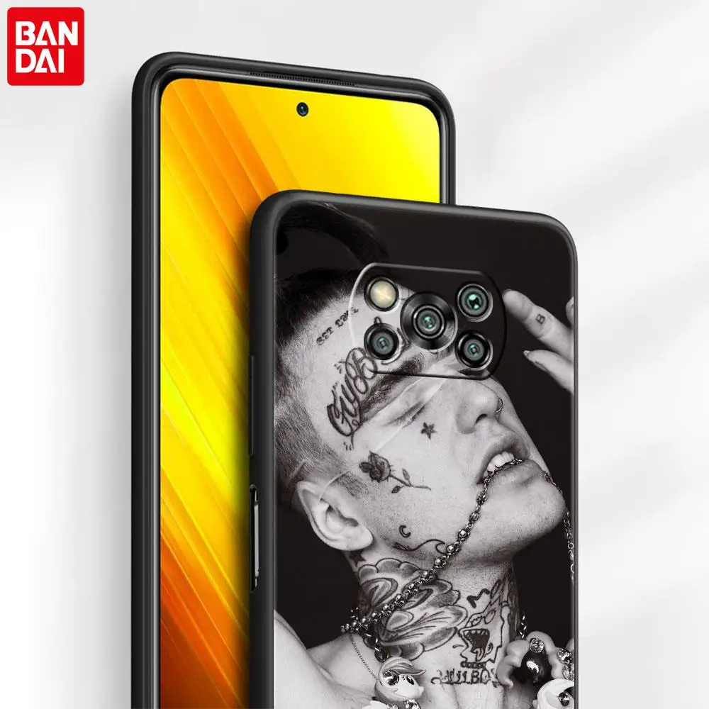 Чехол Lil Peep Bo для XiaoMi Poco X3 X4 NFC M3 F1 F3 M4 Pro 5G GT Redmi Note 11 11S 11E 11T |