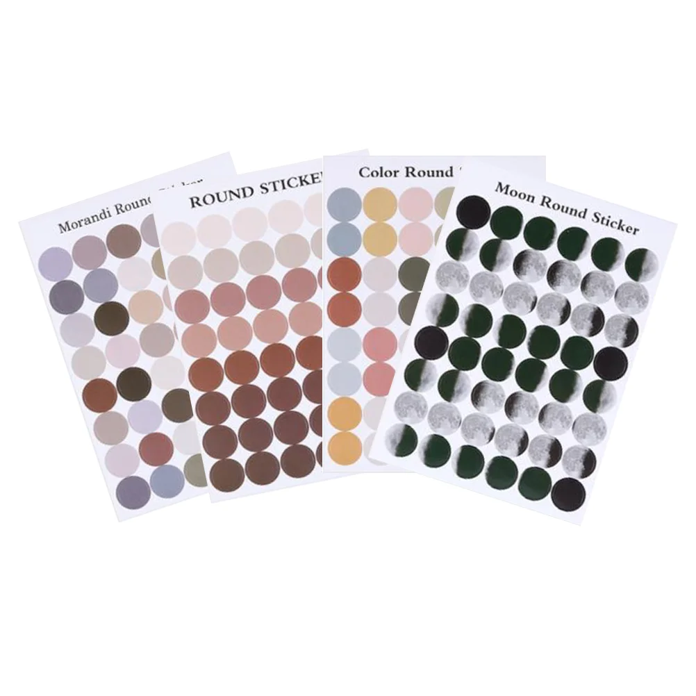 

Stickers Sticker Dot Circle Labels Round Labelseal Envelope Point Self Coding Adhesive Color Coloring Sealing