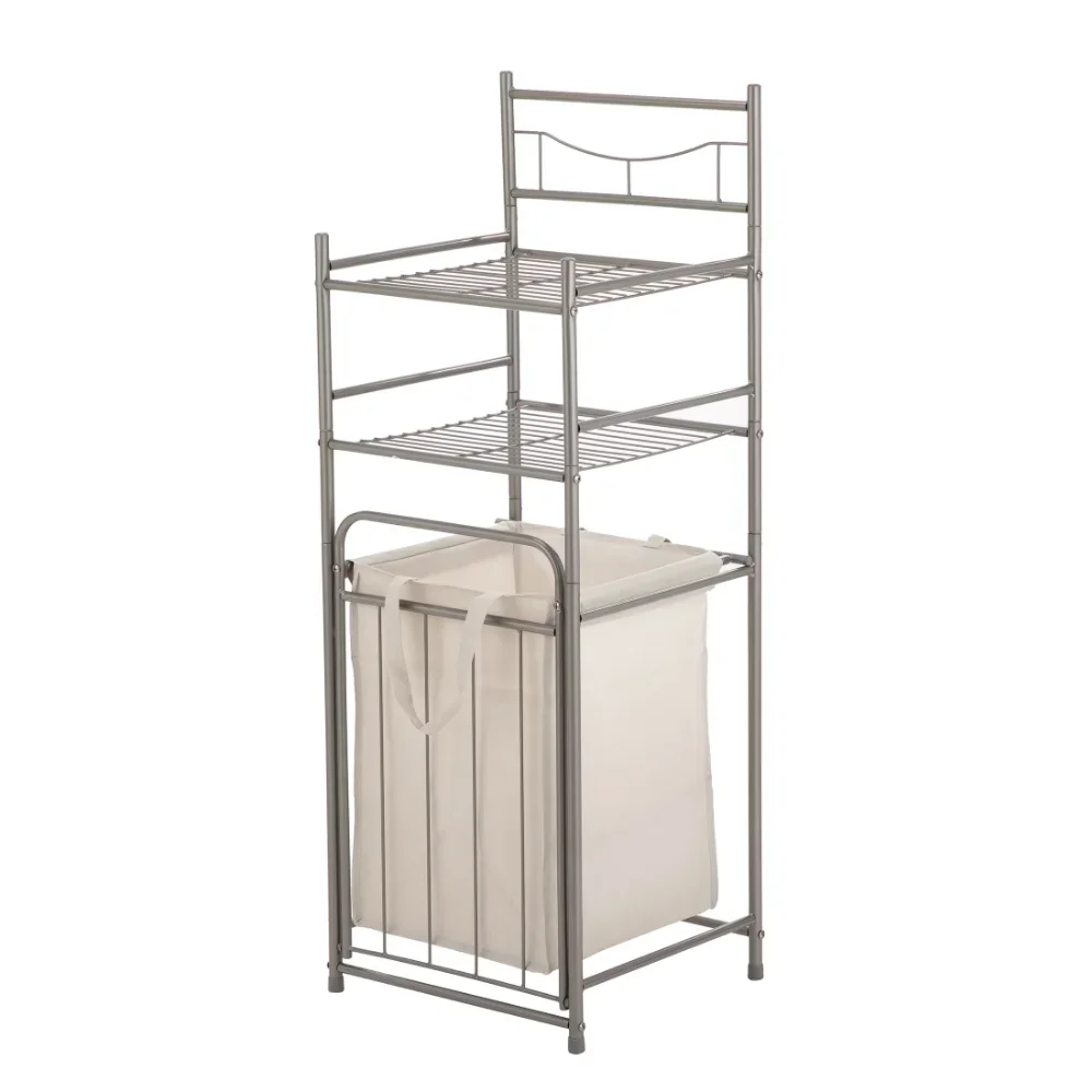 Основы 2 полки вместимость 10 фунтов стальная полка для хранения с корзиной