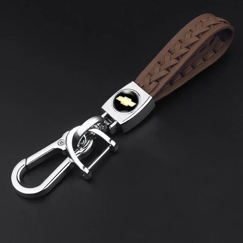 

Для Chevrolet Cruze Equinox Impala Sonic Malibu Tahoe Traverse Lacetti Captiva кожаный плетеный веревочный автомобильный брелок для ключей