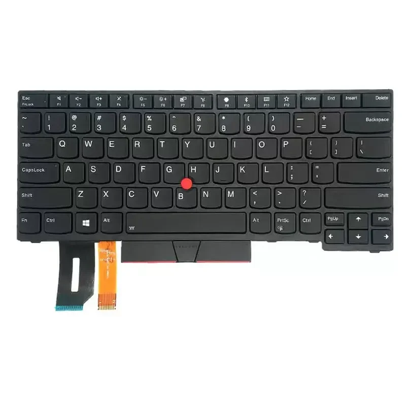 Фото Новая клавиатура с подсветкой для Lenovo ThinkPad E480 T480S L380 L480 E490 T490 R480 №2