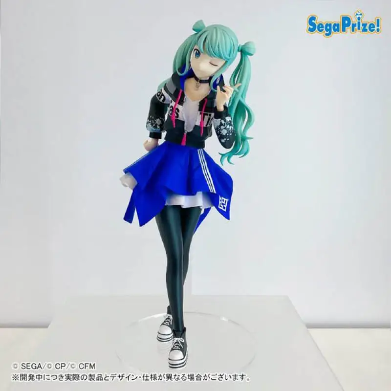 Новинка 2022 г. Sega Spm Hatsune Miku Vocaloid красочная сцена мира аниме экшн-фигурка 22 см куклы