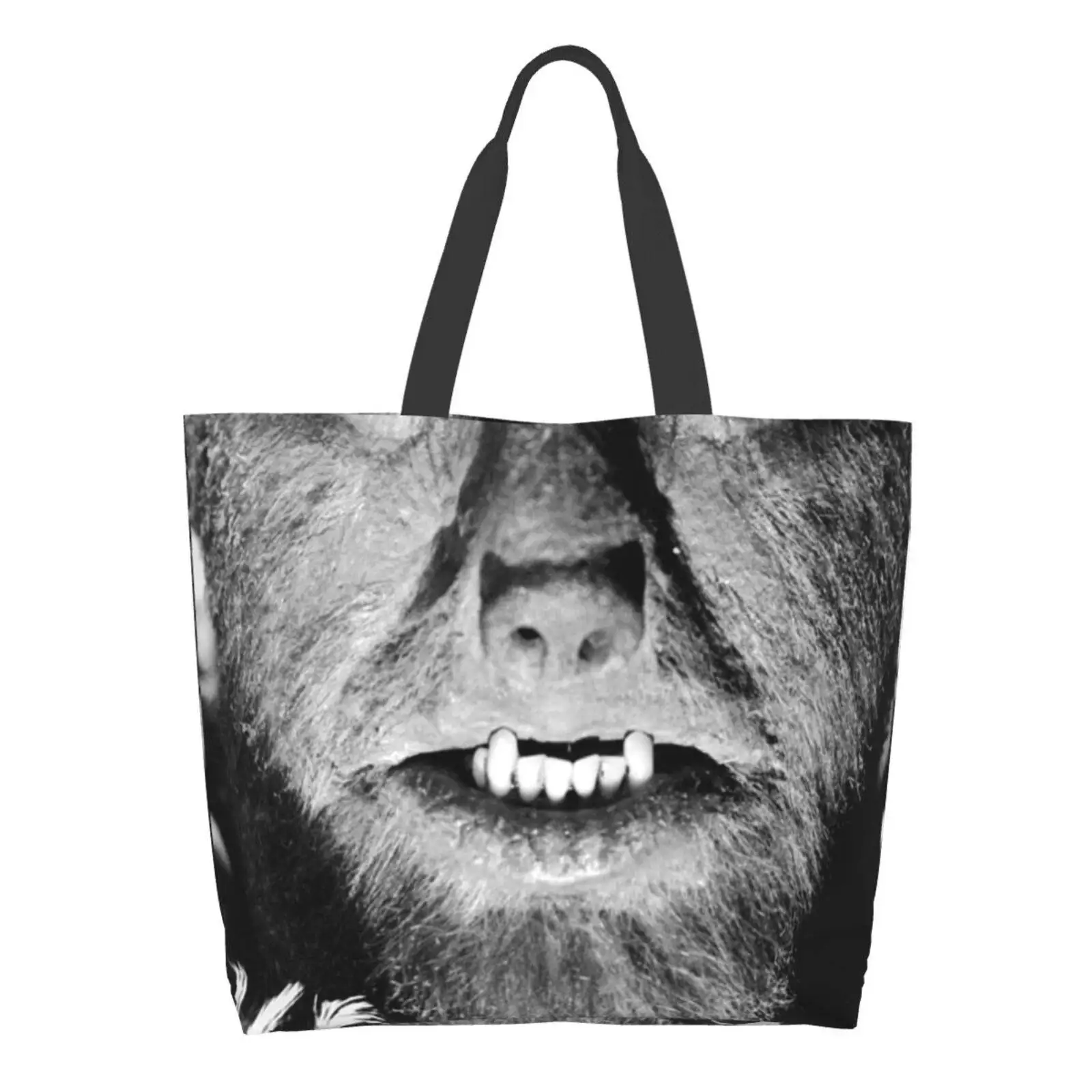 

The Wolfman High Quality Large Size Tote Bag Universal Monsters Pop Art Frankenstein Dracula Wolfman Creature From The Black