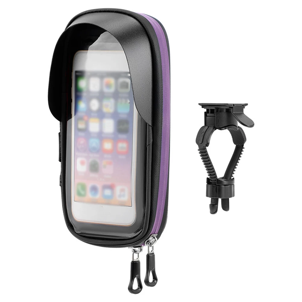 

Bicycle Mobile Phone Bag Waterproof Touchable Screen Bike Handlebar Phone Holder 6.5 In Outdoor Cycling Bags MTB Road Bike Acces