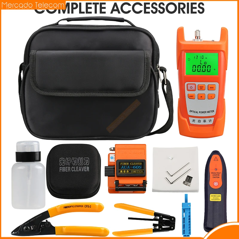 

Бесплатная доставка, 13 шт./компл., фотоэлемент с волоконным клировщиком-70 ~ + 10 дБм, оптический измеритель мощности, Визуальный дефектоскоп, 5 км