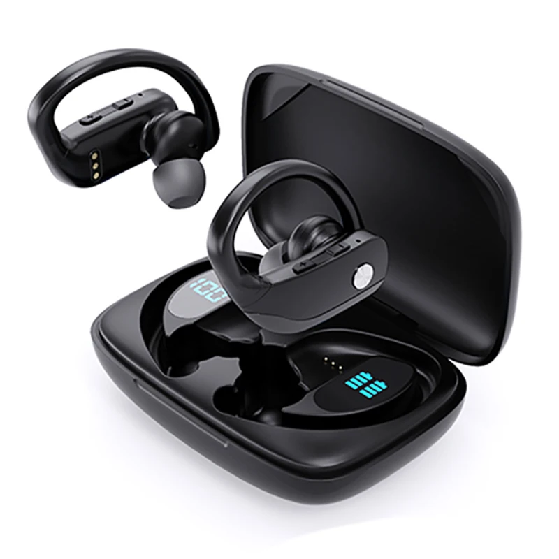 

EARDECO Wireless Bluetooth Headset TWS Stereo Earphone Bluetooth Headphones Sport Earbuds Phone Handsfree Bass Noise Reduction