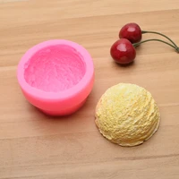 ice cream ball candle silicone mold for diy handmade aromatherapy candle ornaments handicrafts soap mold hand gift making