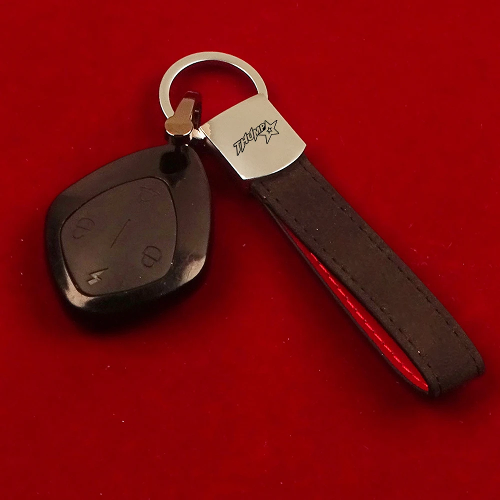 Брелок для ключей в форме подковы из искусственной замши мотоциклов скутеров