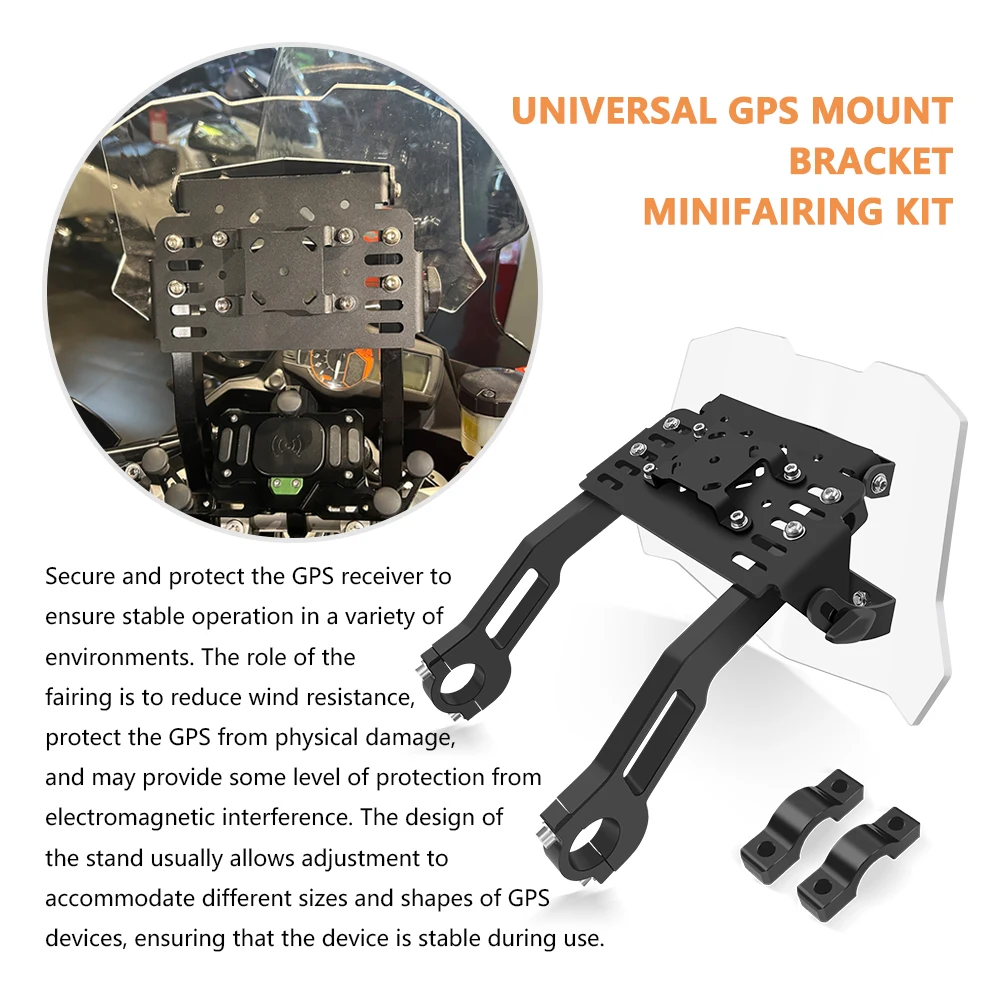 Фото Для YZ YZF WRF 125 250 450, многофункциональная база для монитора, GPS-стабилизатор, аксессуары для держателя навигации №5