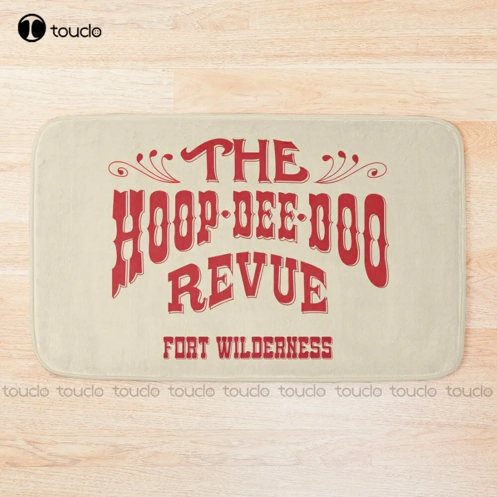 

Hoop Dee Doo Revue Bath Mat Poster Bathroom Rugs