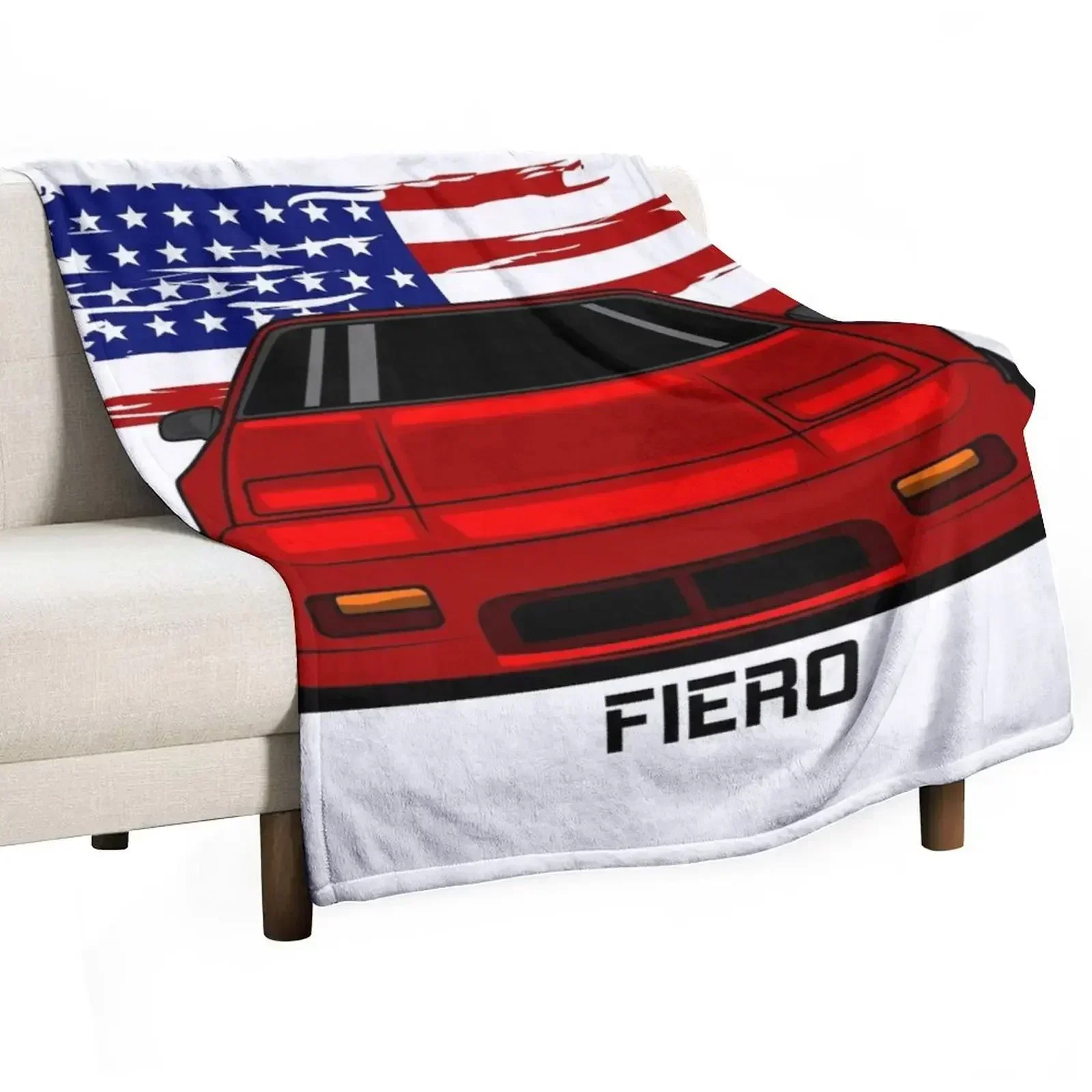 Красное одеяло Fiero для путешествий термодекоративные одеяла