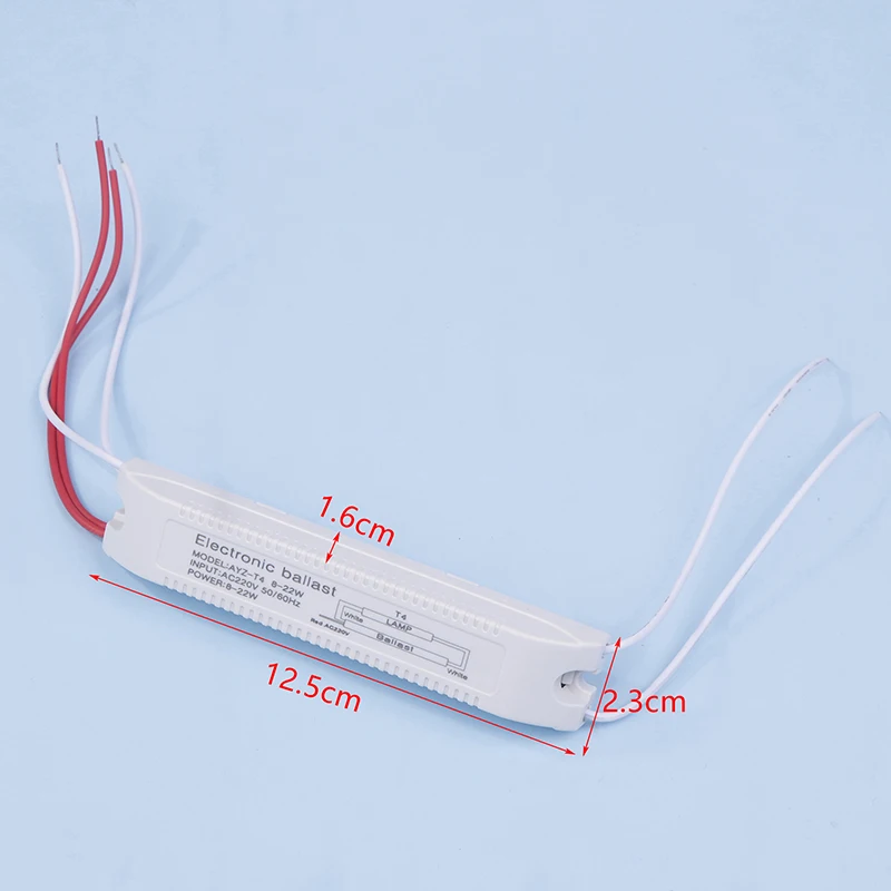 

Электронный балласт для люминесцентных ламп T4 8-22Вт