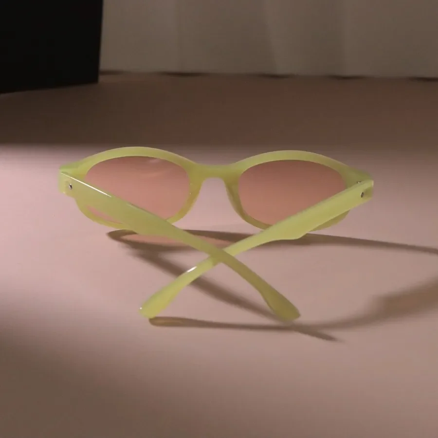 Солнцезащитные очки овальные для мужчин и женщин Классические зеркальные в