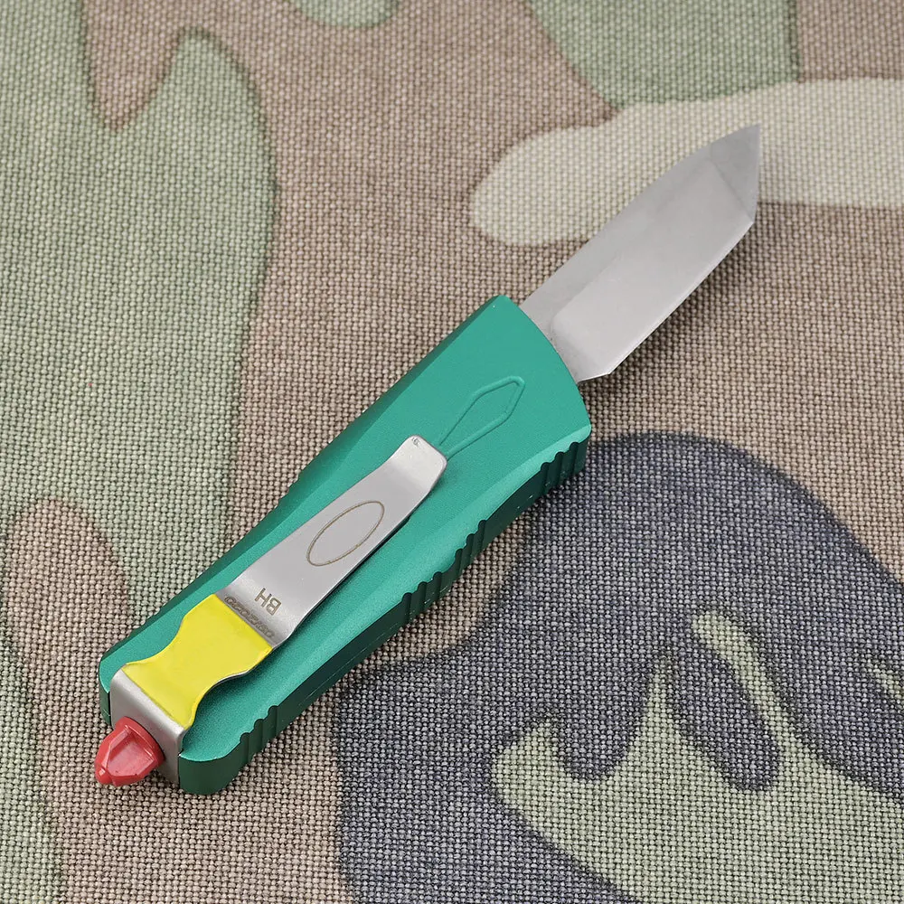 Охотничий мини-нож MT BH карманный клип OTF ручка из стали и алюминиевого сплава D2