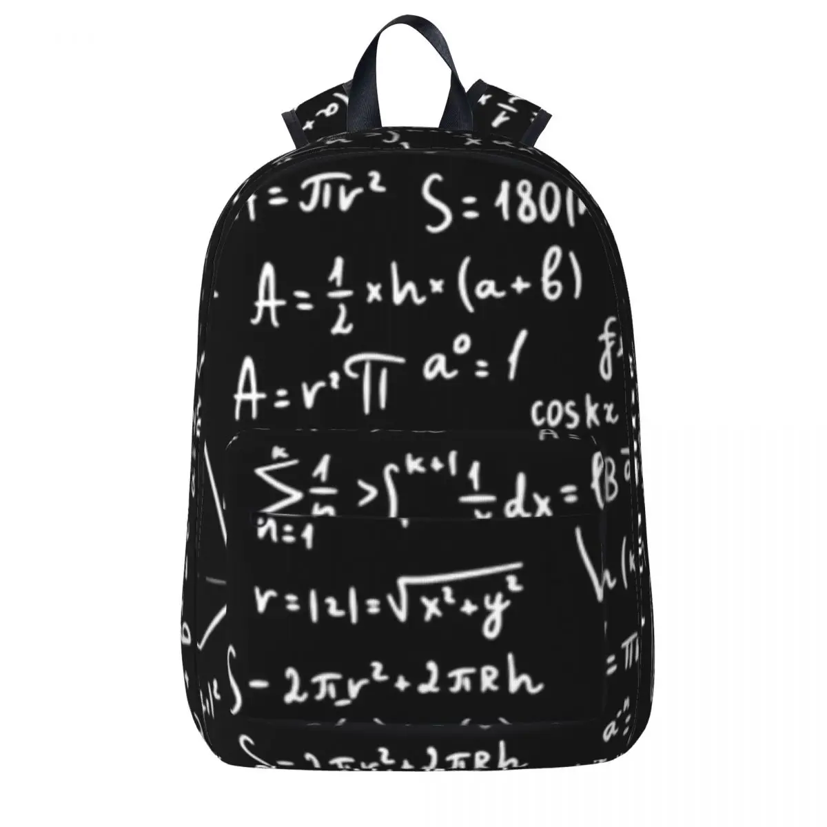 

Science Black Board Math Pattern Science Lovers Backpacks Boys Girls Bookbag School Bag Cartoon Travel Rucksack Shoulder Bag