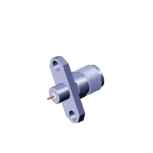 SMA metal through-wall stainless steel microstrip connector DC-27 GHZ