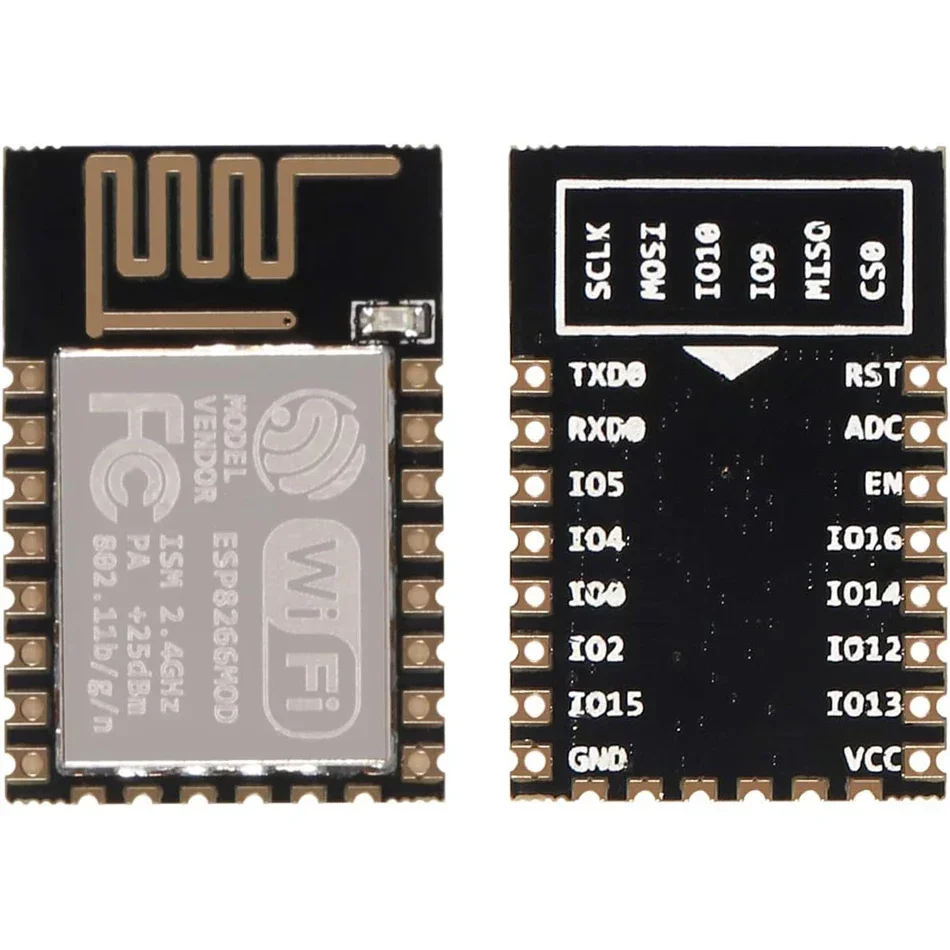 ESP8266 ESP-12F ESP-12E ESP-12S Последовательный модуль Wi-Fi Микроконтроллер 802.11N Беспроводной