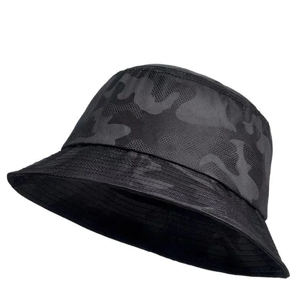 

Панама Мужская черная, шляпа от солнца, в стиле хип-хоп, для активного отдыха, походов, скалолазания, рыбалки