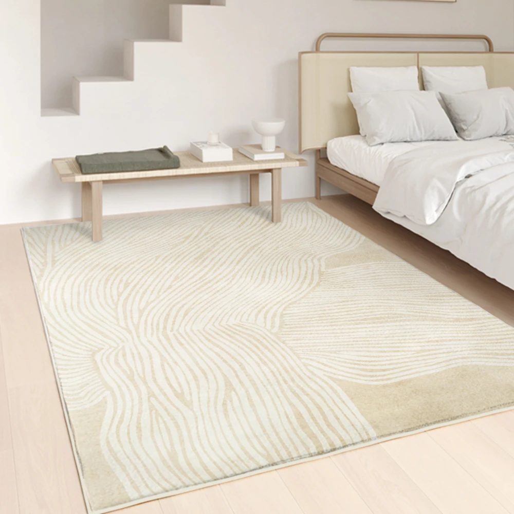 

Nordic Style Carpet Living Room Sofa Coffee Table Carpets Home Study Non-slip Rug Bedroom Stain-resistant Rugs Porch Floor Mats