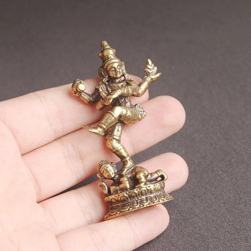 

Ретро латунная статуя Будды