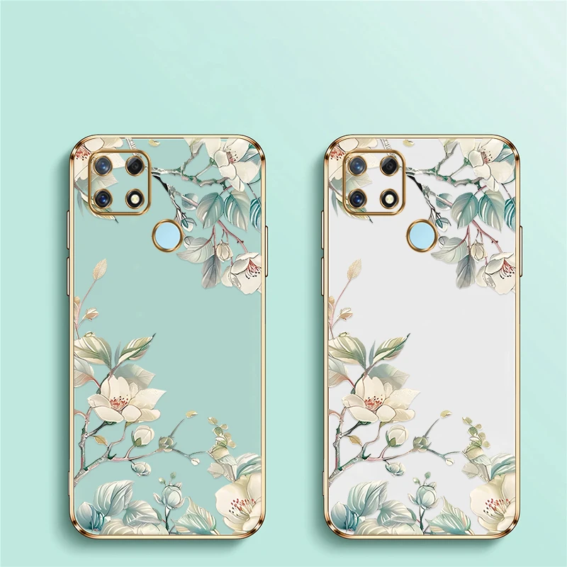 Силиконовый чехол для OPPO Realme X7 Pro X K7X Q5 Q3 Carnival Q3i V25 V13 V5 5G Мягкий противоударный из