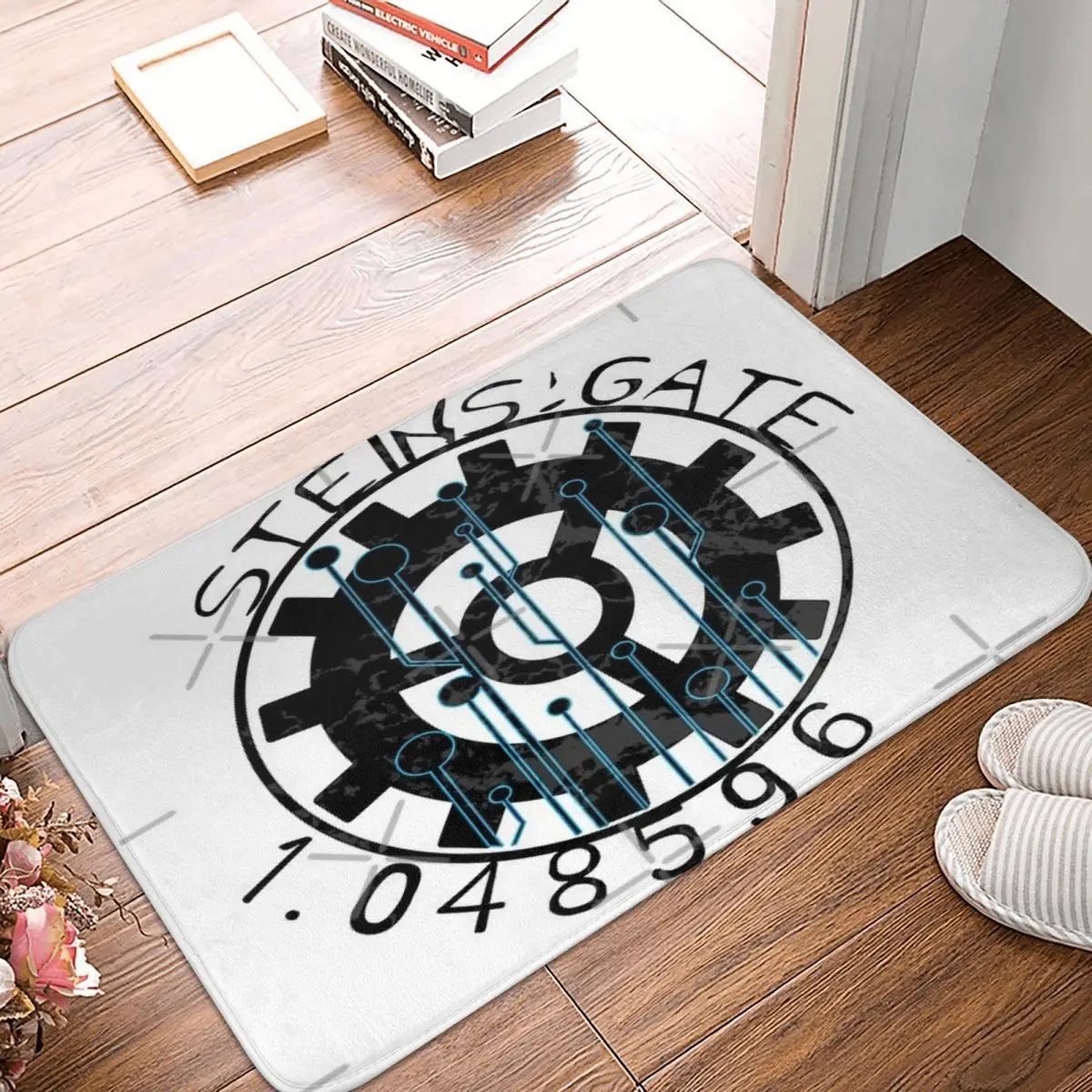 

Коврик из полиэстера Steins Gate 40x60 см, напольные коврики, милый стиль, противоскользящий, для улицы