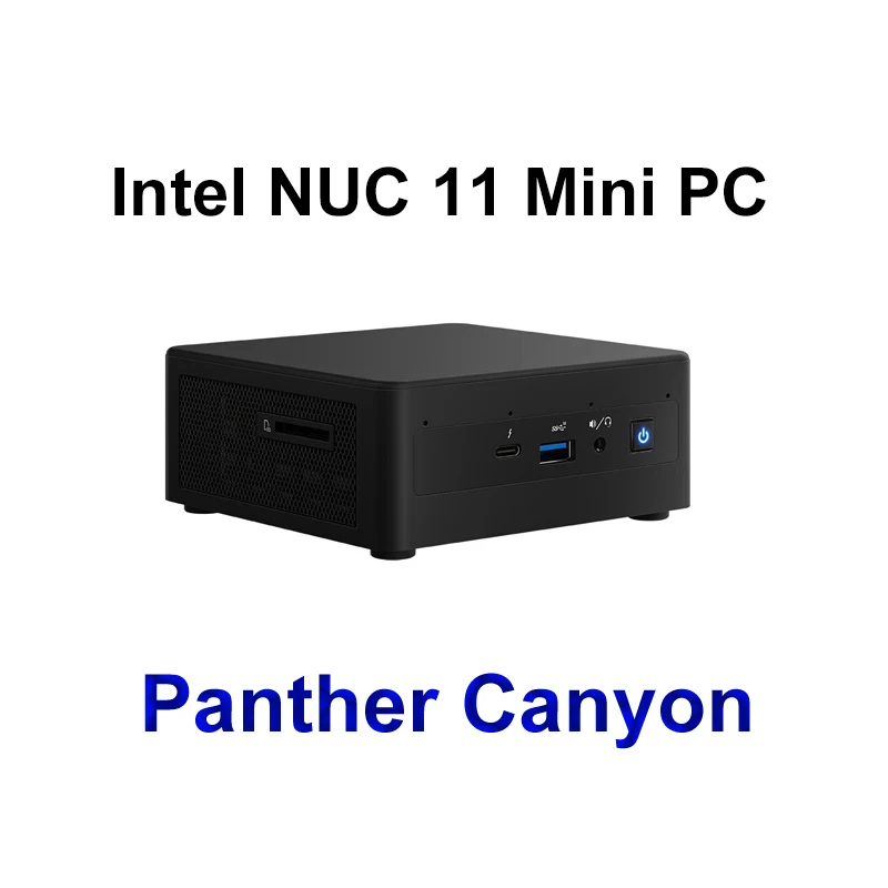 Процессор Intel NUC 11 Mini PC, хост i7 1165G7 / i5 1135G7 / i3 1115G4 11 поколения, процессор Intel Core, пантера Каньон