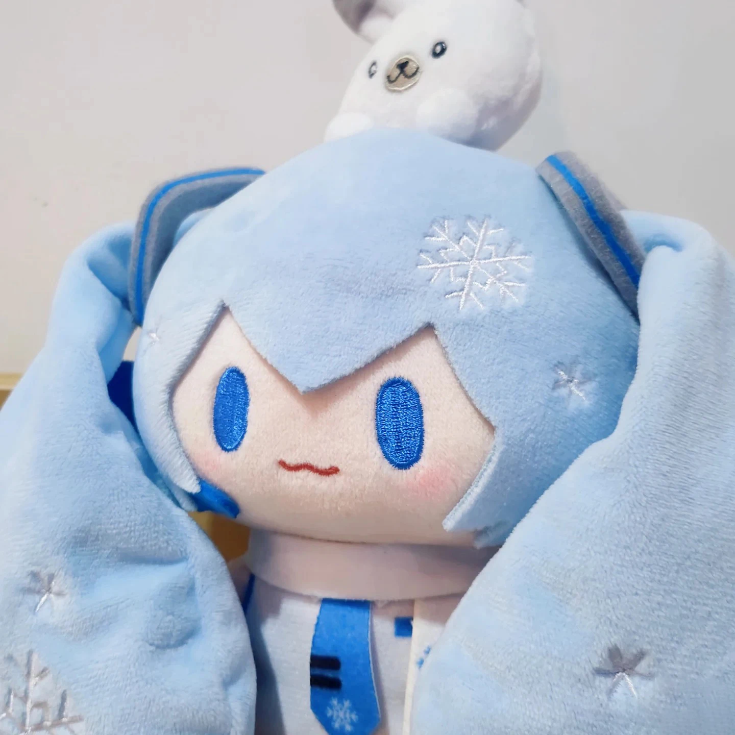 Фото 15 см Hatsune Miku Snow Series плюшевая кукла Kawaii Q версия плюшевые рюкзаки игрушки фигурки брелок сумка кулон игрушка в подарок №1