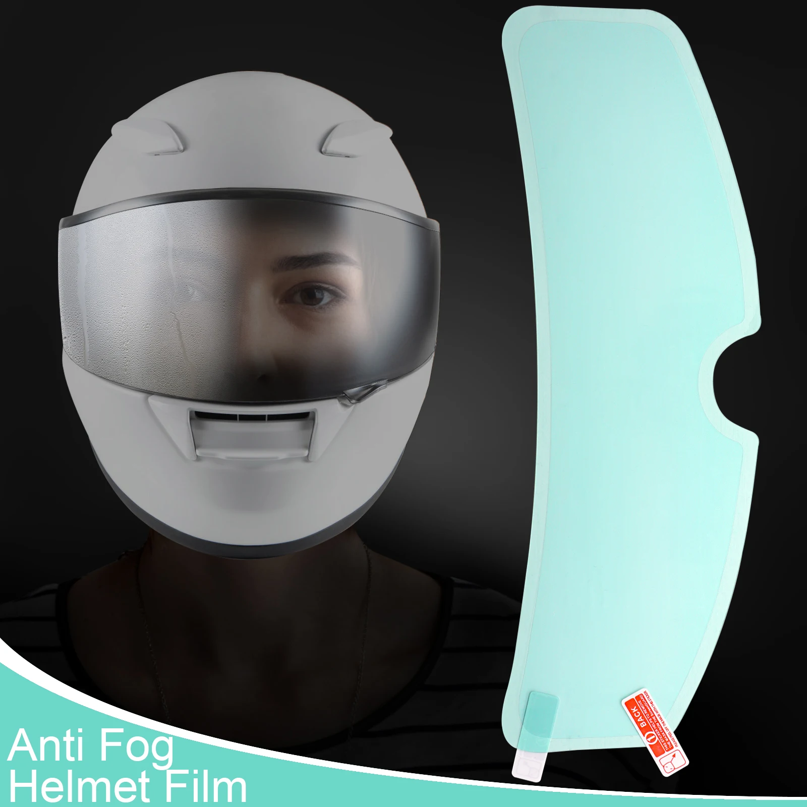 

Новая противотуманная пленка для шлема, универсальная защита для козырька, водонепроницаемая, для альпинизма, для работы по высоте, против ...