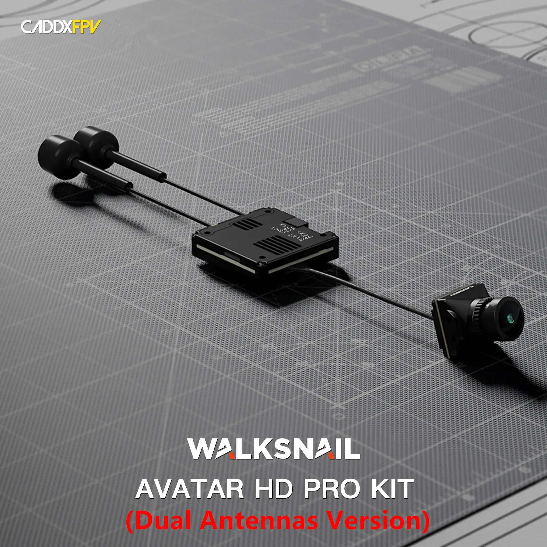 Walksnail Avatar HD Kit V2 / Pro (версия с двумя антеннами) Gyroflow+32G