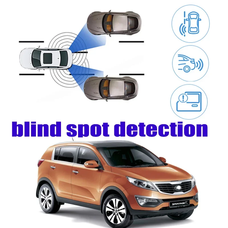 Для KIA Sportage R SL 2010 ~ 2015 Автомобильный BSD BSA BSM Предупреждение о слепой зоне