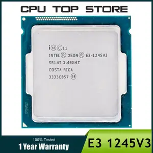 4コア8スレッド　XEON　E3 1245 V3  LGA1150