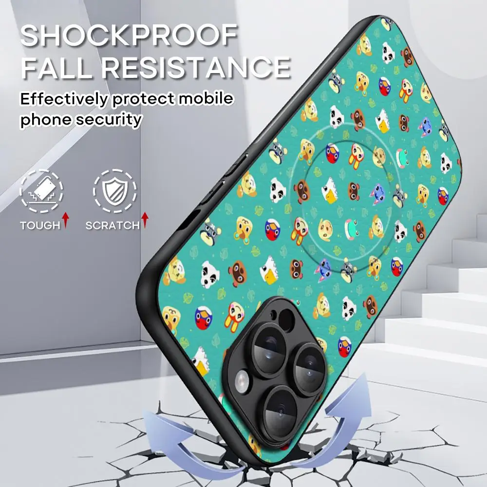 Милый чехол для телефона Cloud Cross iPhone 16 15 14 13 12 11 Plus Pro Max роскошный Magsafe из овчины