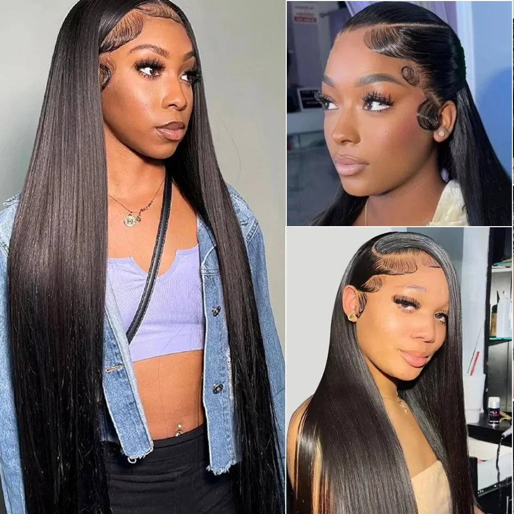 5x5 Бесклеевой HD Парик из натуральных волос с кружевной передней застежкой 13x6