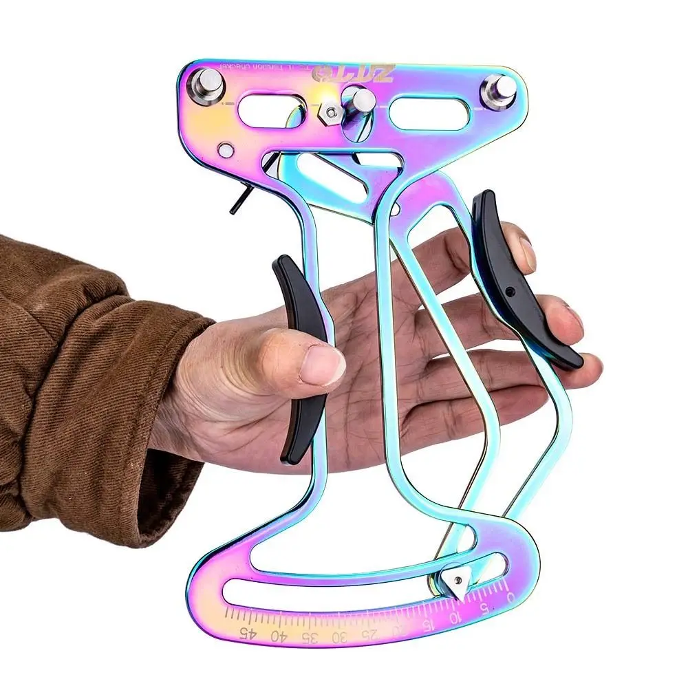 

Bicycle Tension Meter CNC Bicycle Spoke Alignment Tool Stainless Steel Bicycle Spoke Wrench Wheel Rim Fastening Alignment Device