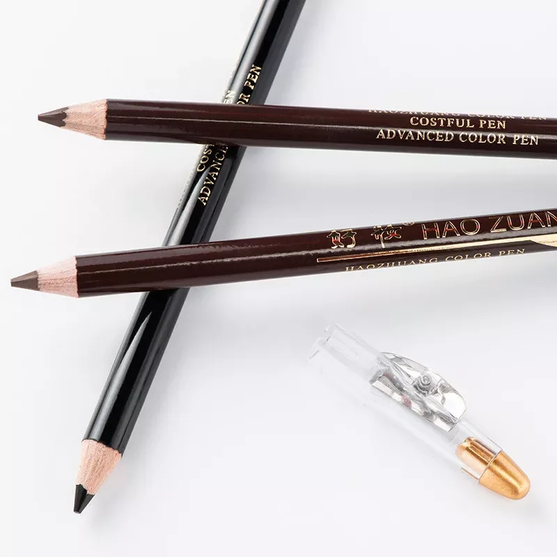 

Pencil Available Eyebrow Pencil Shadows Cosmetics Natural Long Lasting Tint Waterproof Microblading Wooden Eyebrow Pen