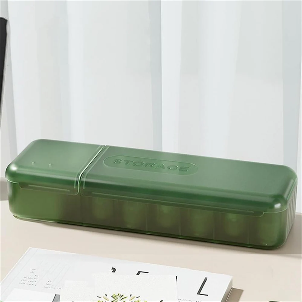 Ящик для хранения с отделением удобный ящик пыленепроницаемый трехцветный