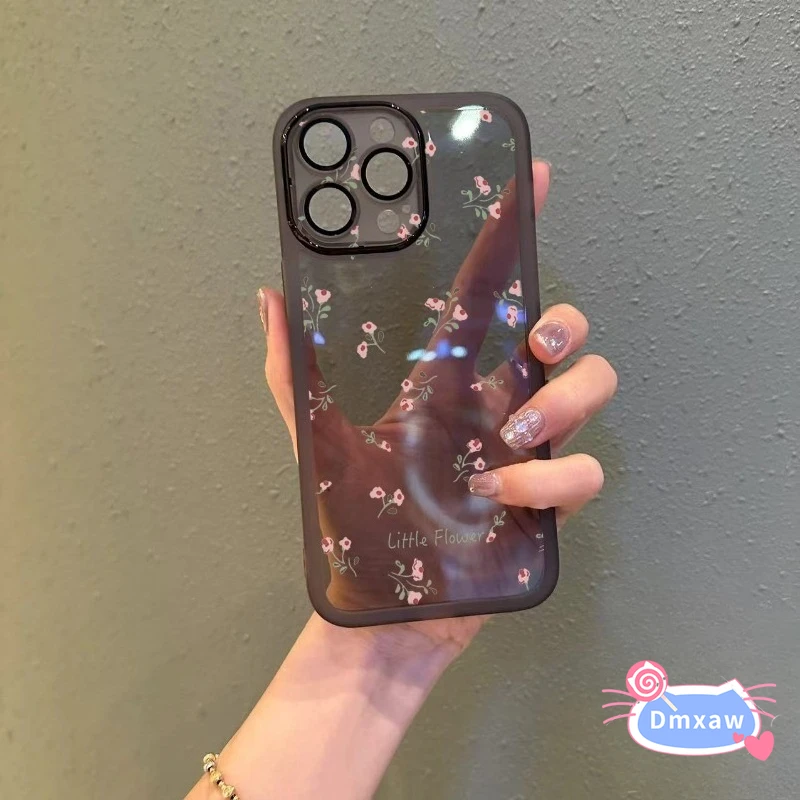 Фото Для Realme 50i 10 9i 7i 6i 5 5i 5S 10 Pro Plus P1 Speed V23 Q5i V50 Note 60 50 4G 5G Чехол для телефона с милым цветочным принтом, прозрачный мягкий чехол №4