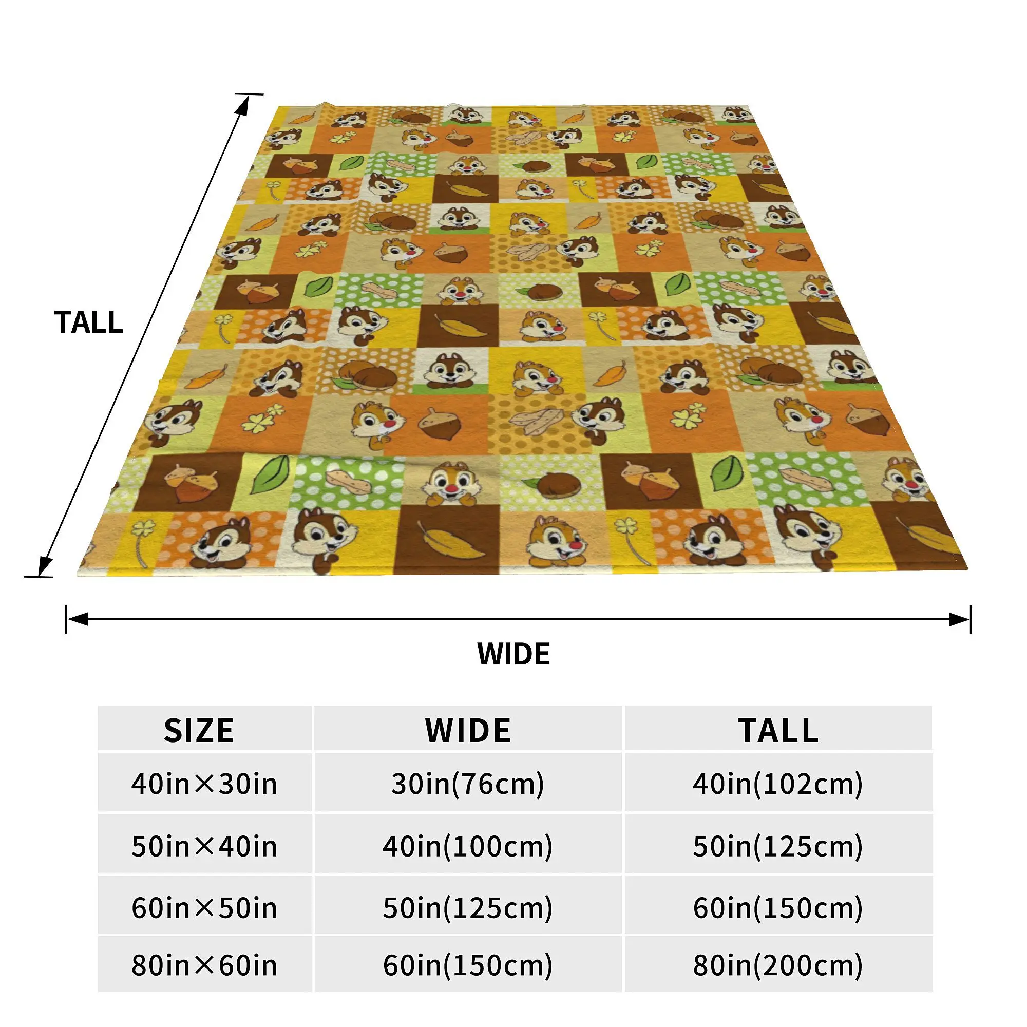 Чип Дейл сосновая шишка арахисовые мультяшные одеяла милые тамии фланелевые