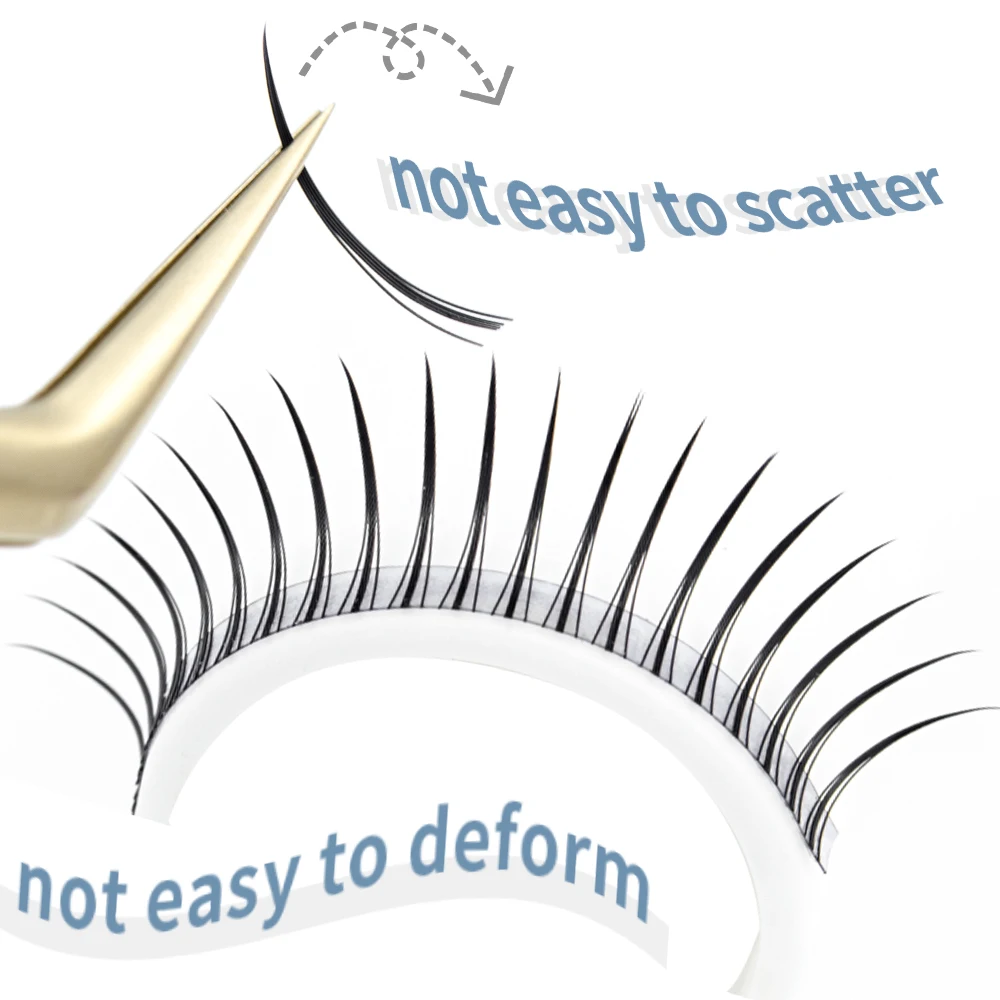 NAGARAKU A Форма Коническая плоская основа Пушистые шипы для наращивания ресниц