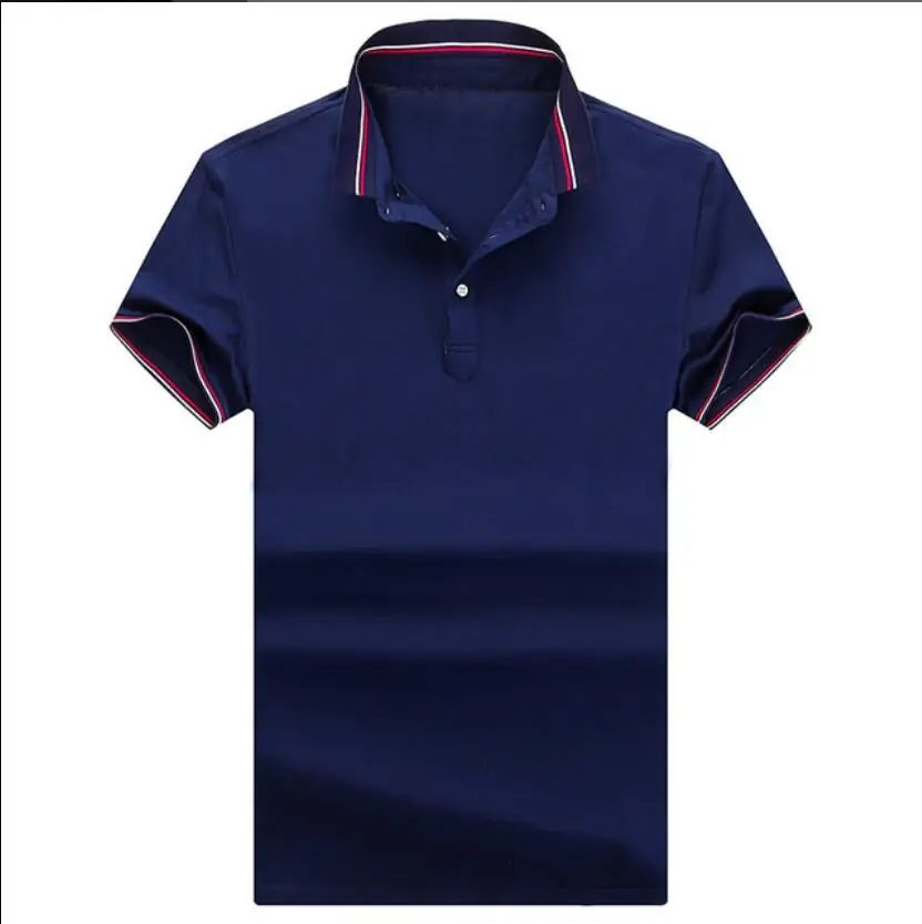 

2023HOT Men Polos Shirt Mens Solid Color Polo Shirts Camisa Masculina Men's Casual Cotton Short Sleeve Hombre Jerseys