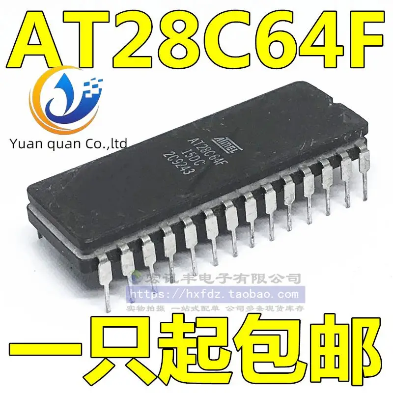 

Оригинальная новая деталь, керамическая фонарь AT28C64F, 2 шт.