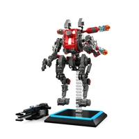 moc titanfalleds 2 battle robot titaned vipers northstar buidling blocks set shooting game mercenary brick model toy for child