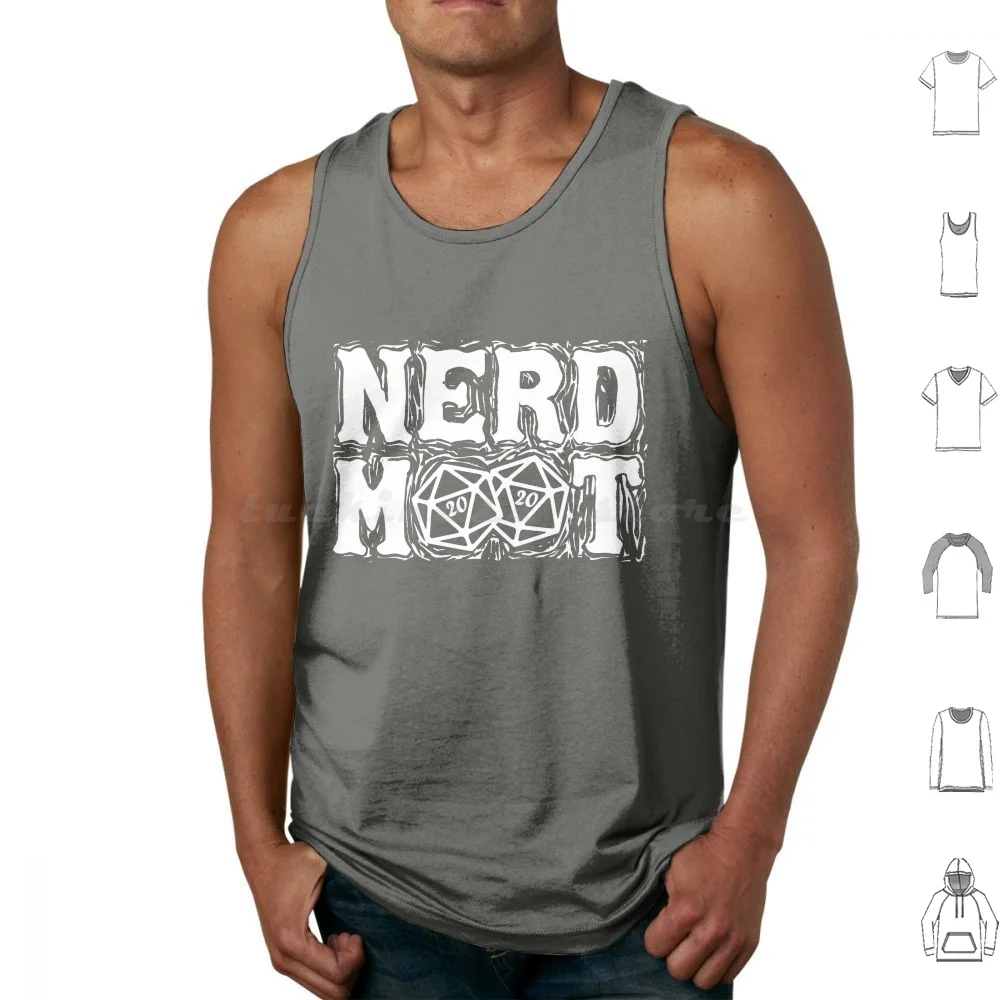 Белая майка Moot 2020 с официальным логотипом хлопковая принтом