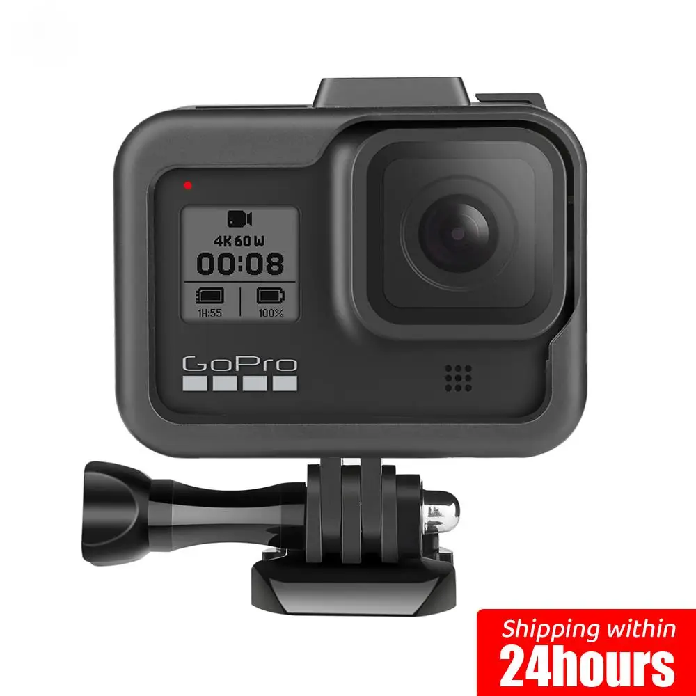 Защитный чехол с черной рамкой для GoPro Hero 8 защитный Hero8 Go Pro аксессуар |