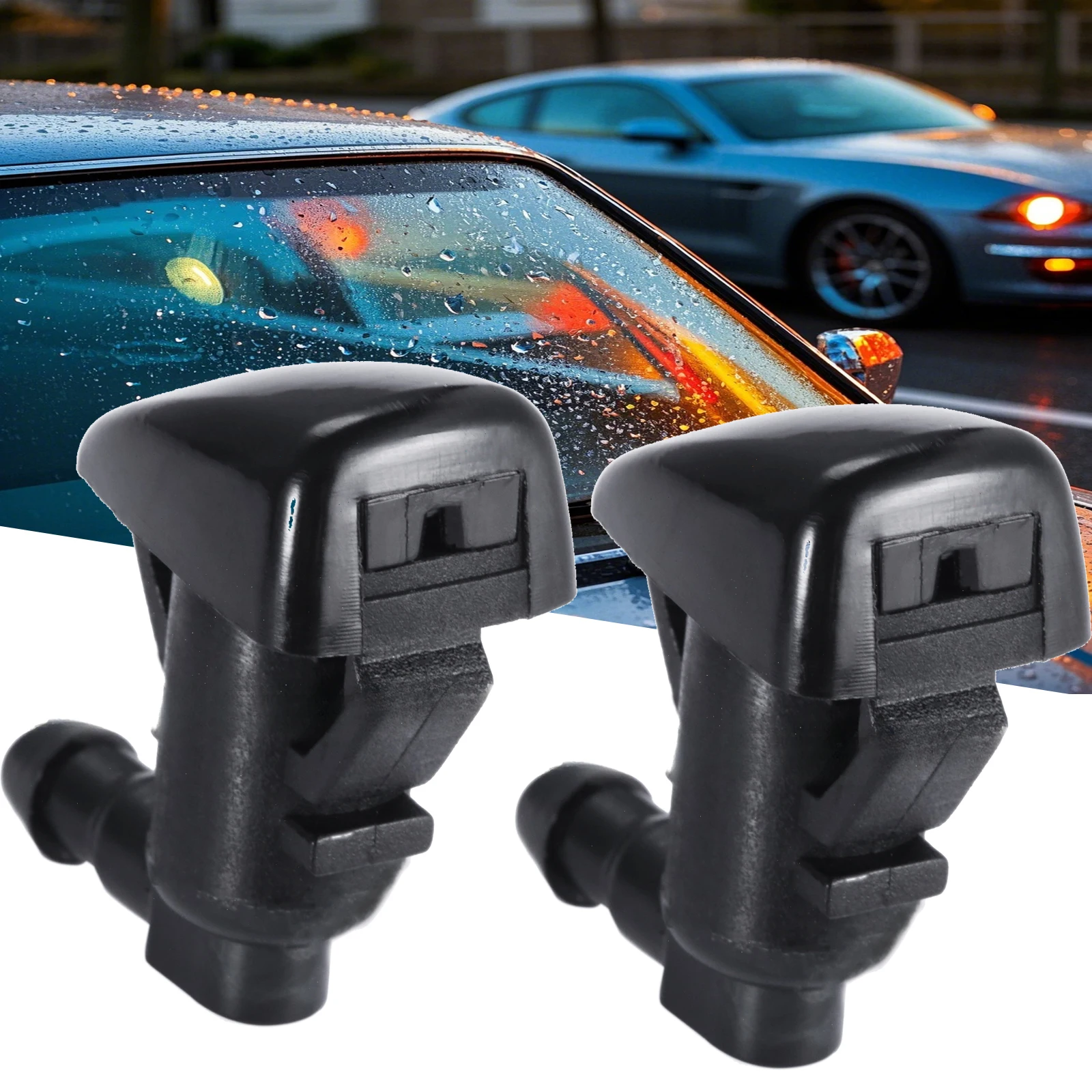 

Для Jeep Grand Cherokee WK2 2011-2019 Liberty KK Commander Dodge Nitro Durango MK3 Форсунка омывателя переднего стекла 2x