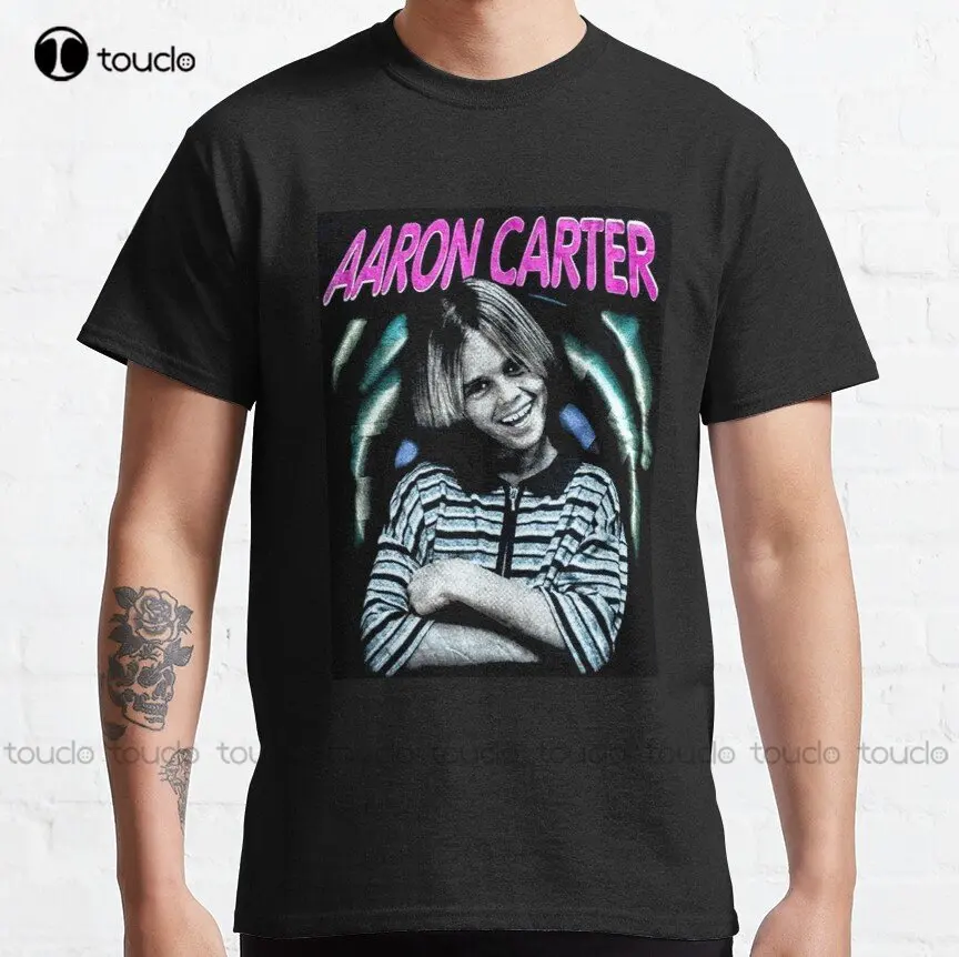 

Aaron Carter Classic T-Shirt Custom Aldult Teen Unisex Digital Printing Tee Shirts Custom Gift Make Your Design Xs-5Xl Unisex