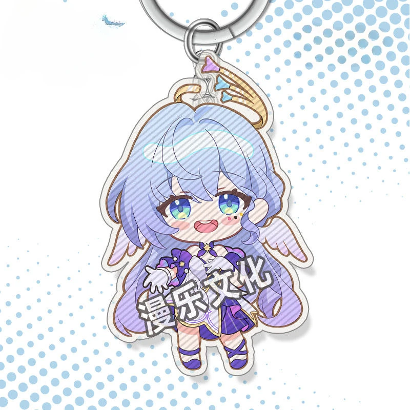 Новый Honkai: Star Rail пряжка для ключей Robin Firefly аниме периферийные устройства милая